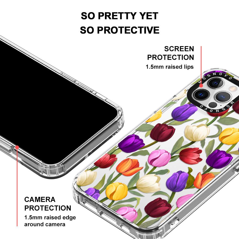 Tulip Phone Case - iPhone 12 Pro Max Case - MOSNOVO