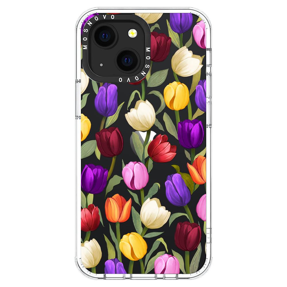 Tulip Phone Case - iPhone 13 Mini Case - MOSNOVO
