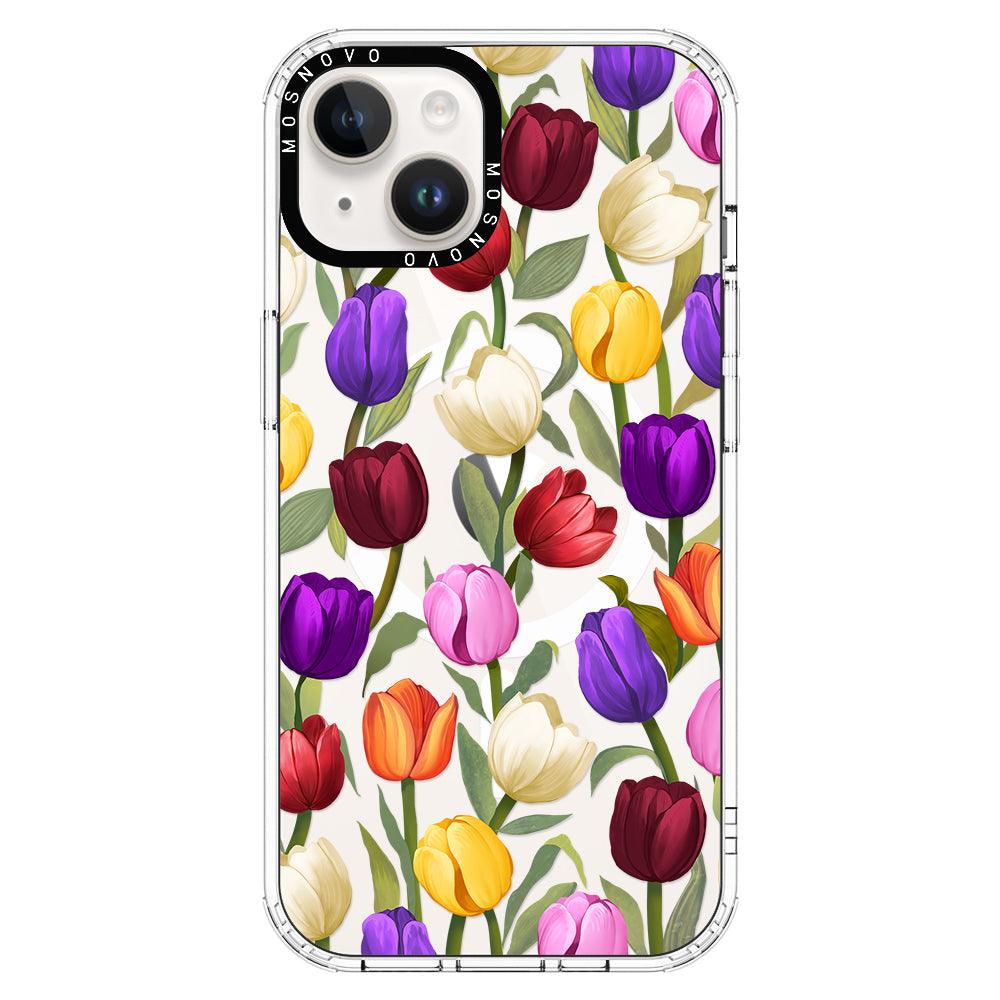 Tulip Phone Case - iPhone 14 Plus Case - MOSNOVO