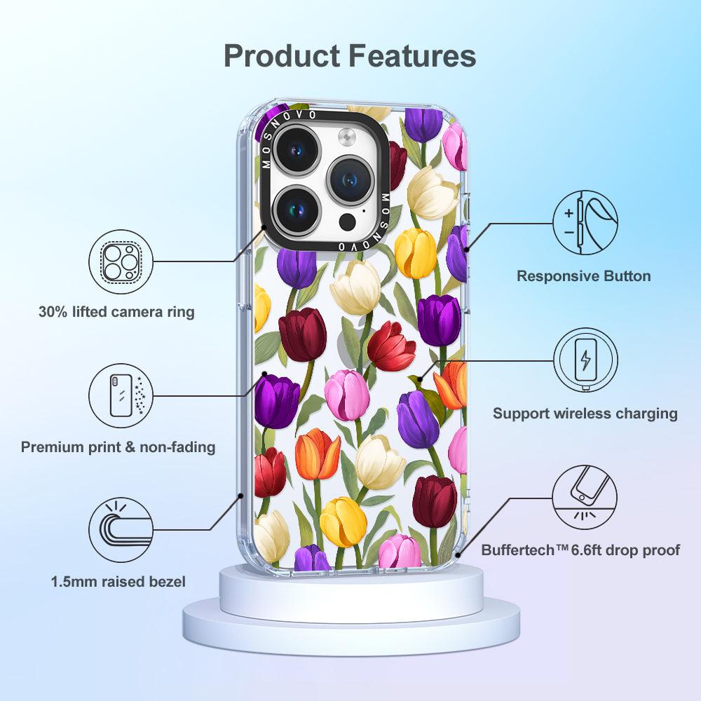 Tulip Phone Case - iPhone 14 Pro Case - MOSNOVO
