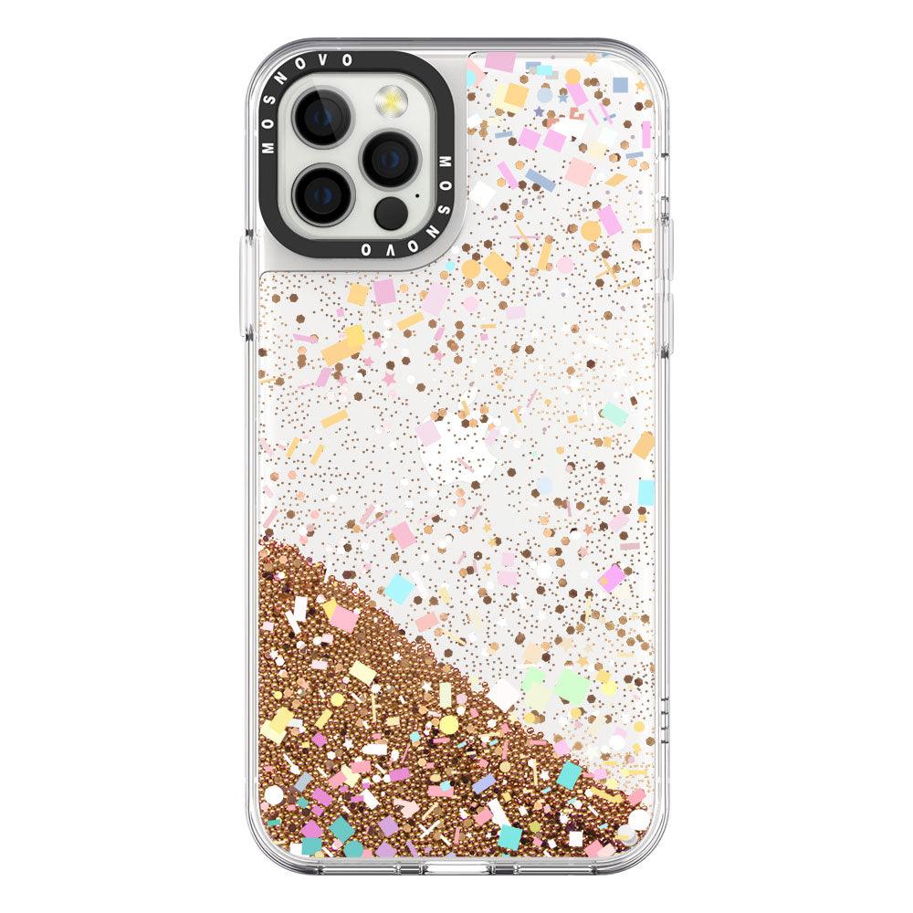 Confetti Glitter Phone Case - iPhone 12 Pro Case - MOSNOVO