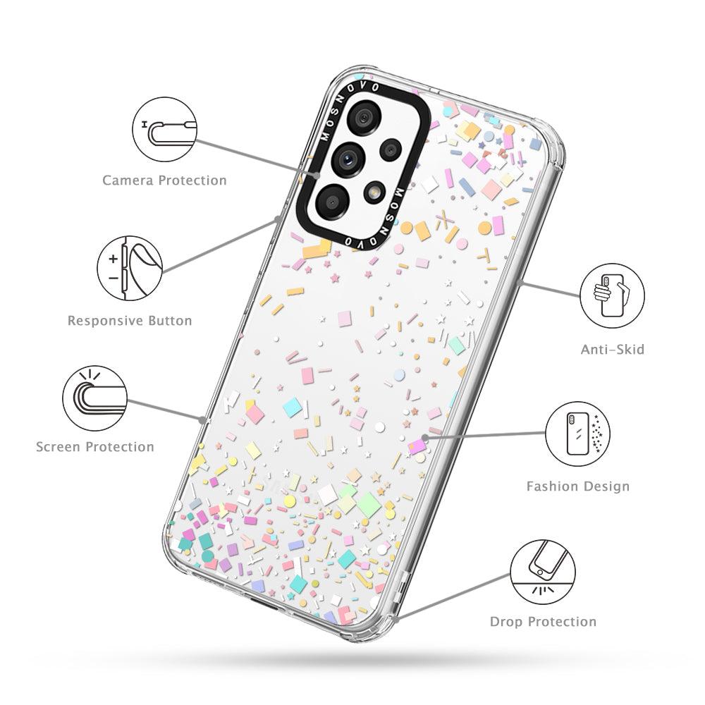 Confetti Phone Case - Samsung Galaxy A53 Case - MOSNOVO