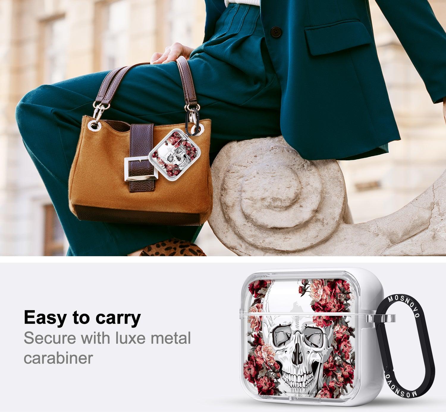 Cool Floral Skull AirPods 3 Case (3rd Generation) - MOSNOVO