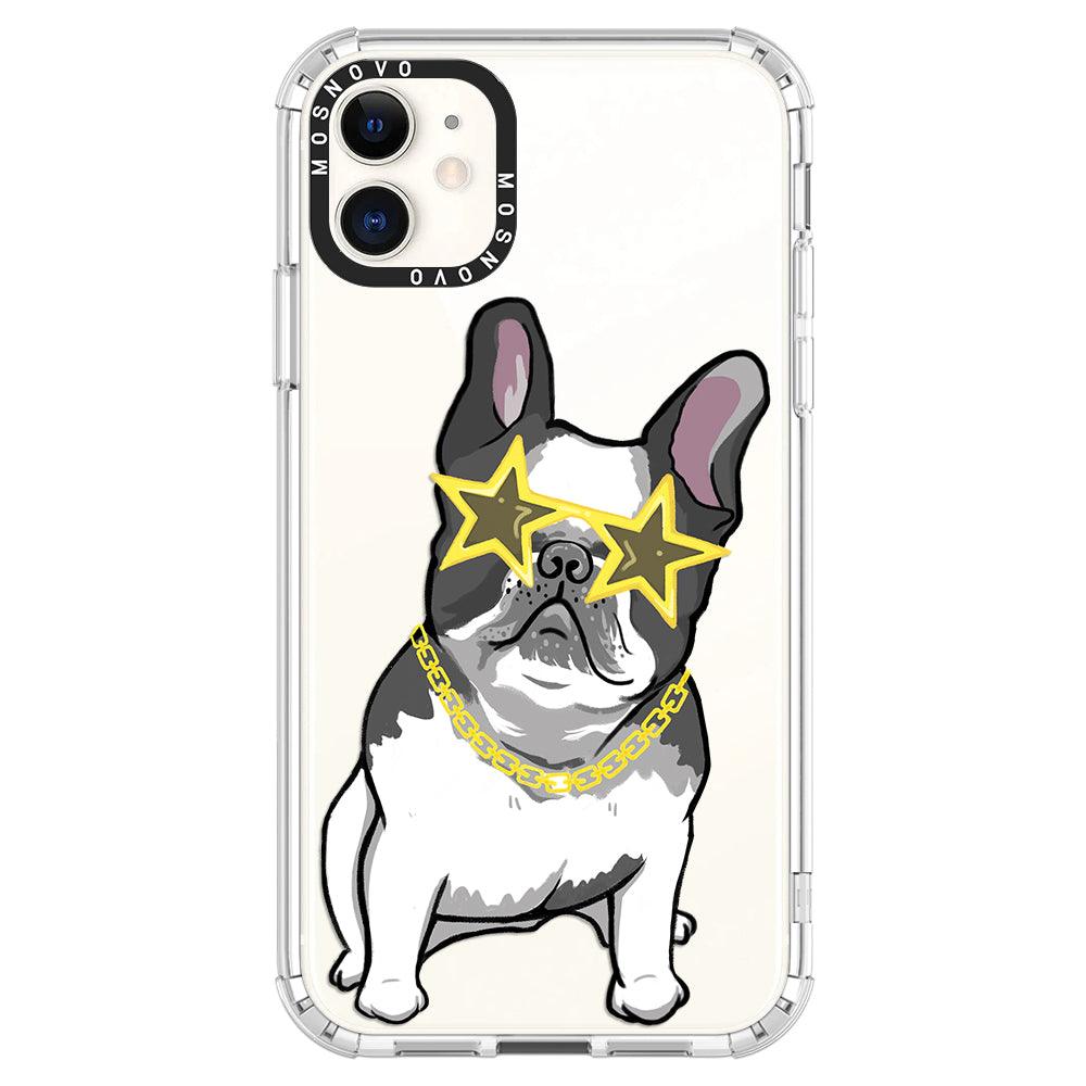Cool French Bulldog Phone Case - iPhone 11 Case - MOSNOVO
