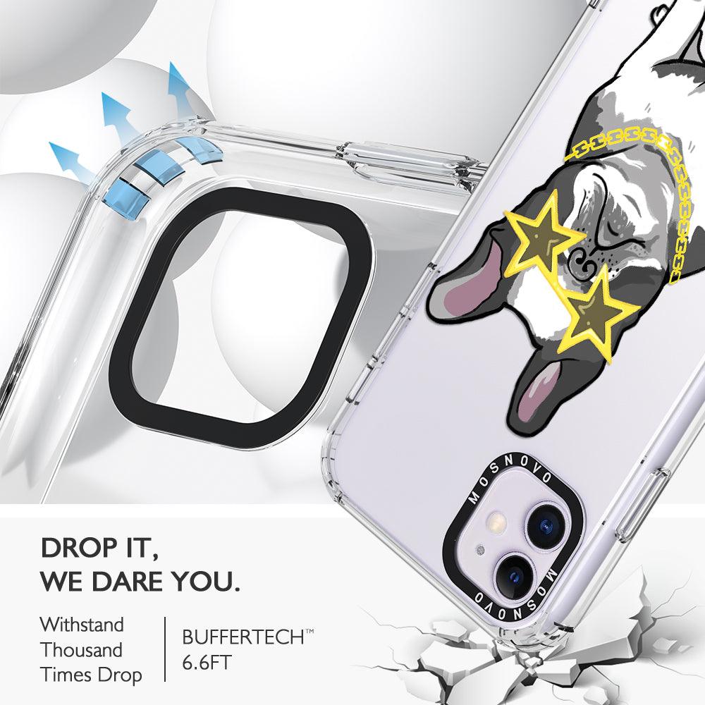 Cool French Bulldog Phone Case - iPhone 11 Case - MOSNOVO
