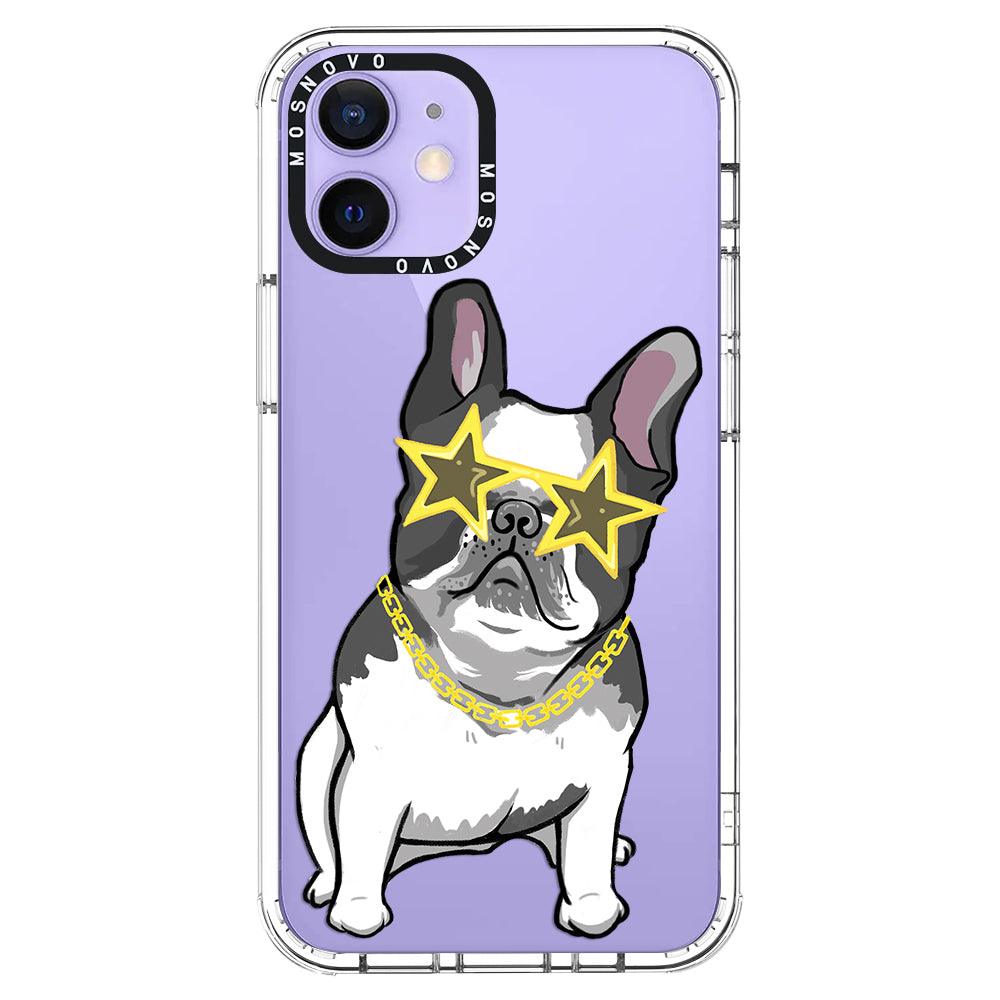 Cool French Bulldog Phone Case - iPhone 12 Case - MOSNOVO