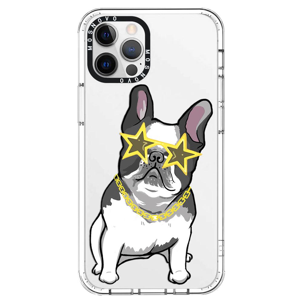 Cool French Bulldog Phone Case - iPhone 12 Pro Max Case - MOSNOVO