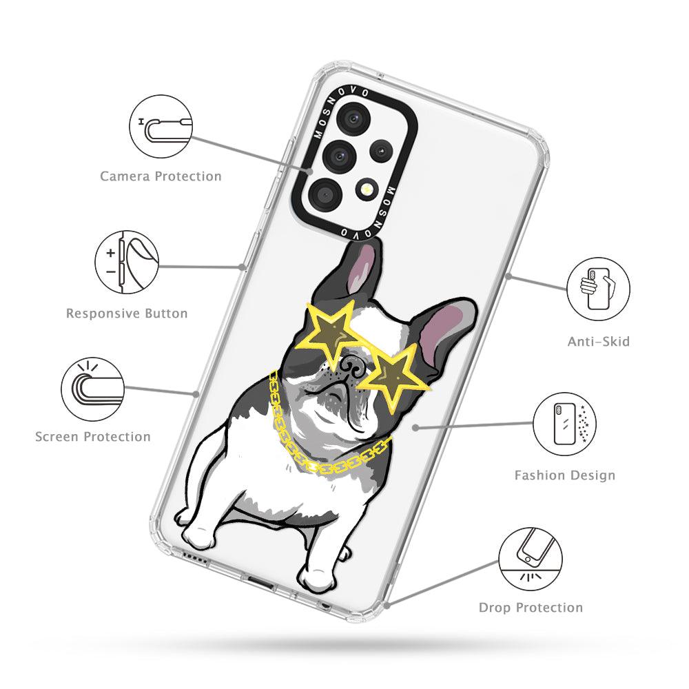 Cool French Bulldog Phone Case - Samsung Galaxy A52 & A52s Case - MOSNOVO
