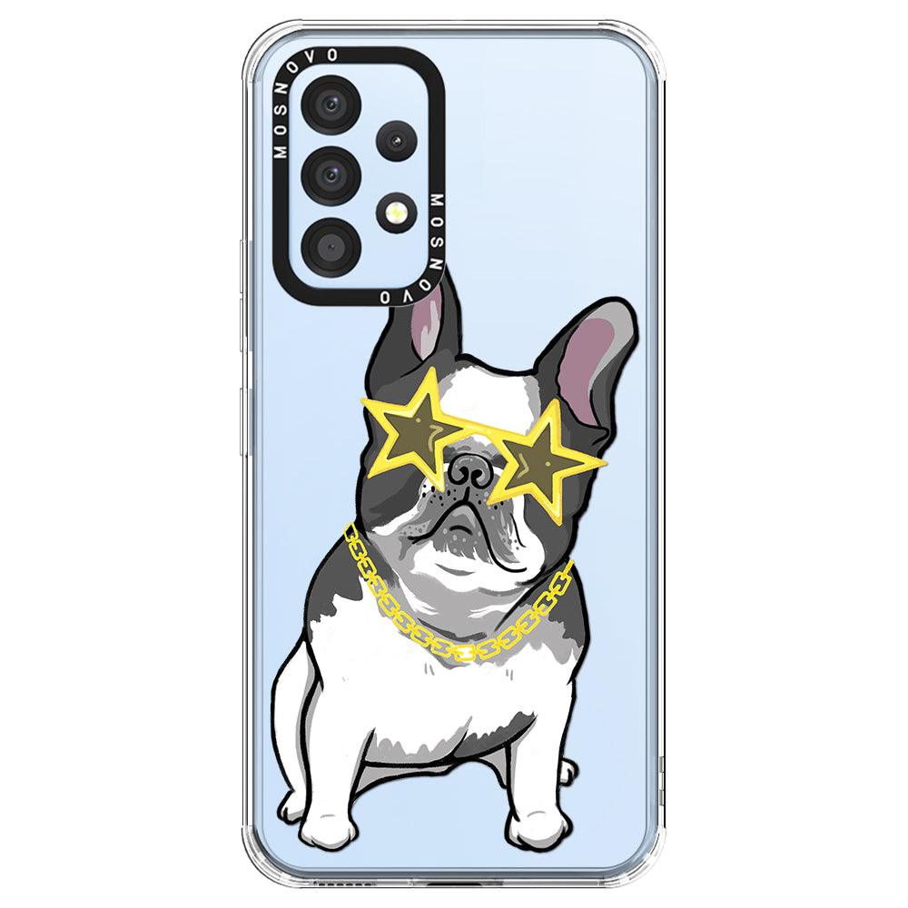 Cool French Bulldog Phone Case - Samsung Galaxy A53 Case - MOSNOVO