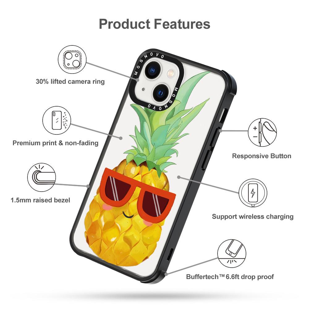 Cool Pineapple Phone Case - iPhone 13 Case - MOSNOVO
