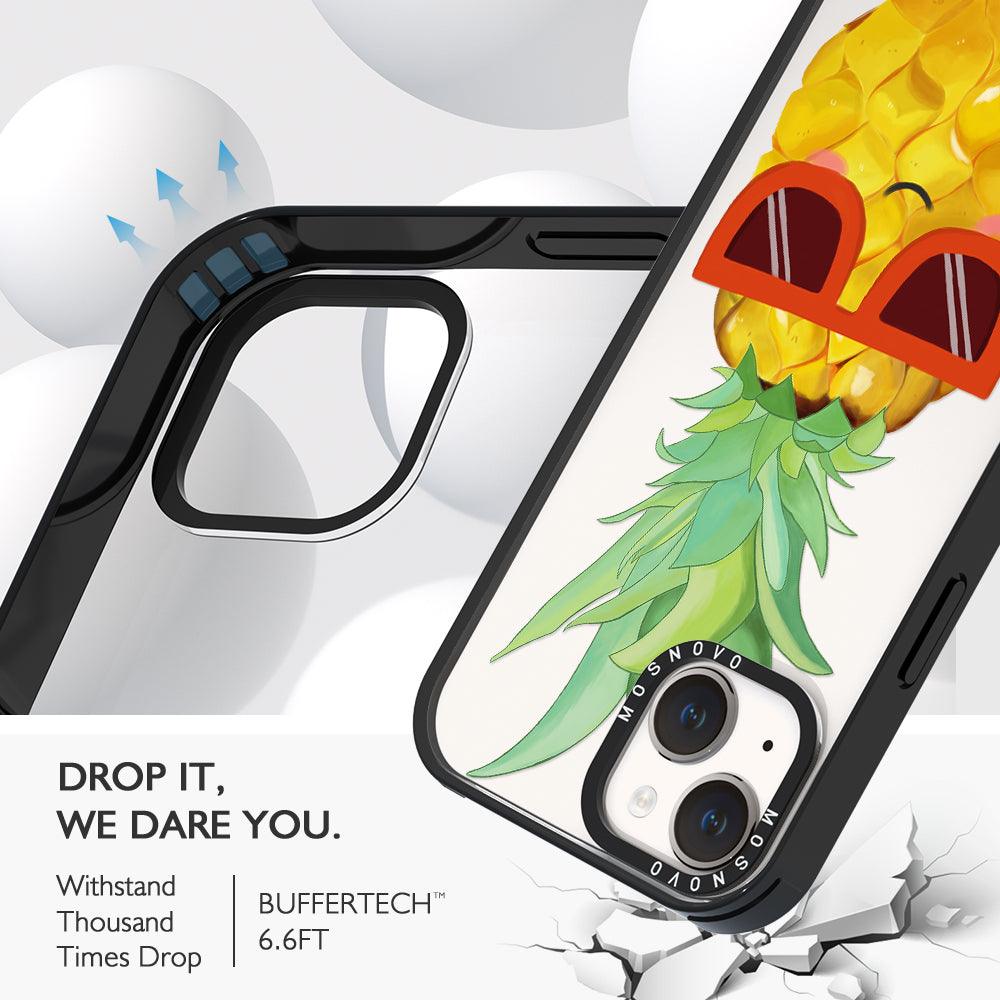 Cool Pineapple Phone Case - iPhone 14 Plus Case - MOSNOVO