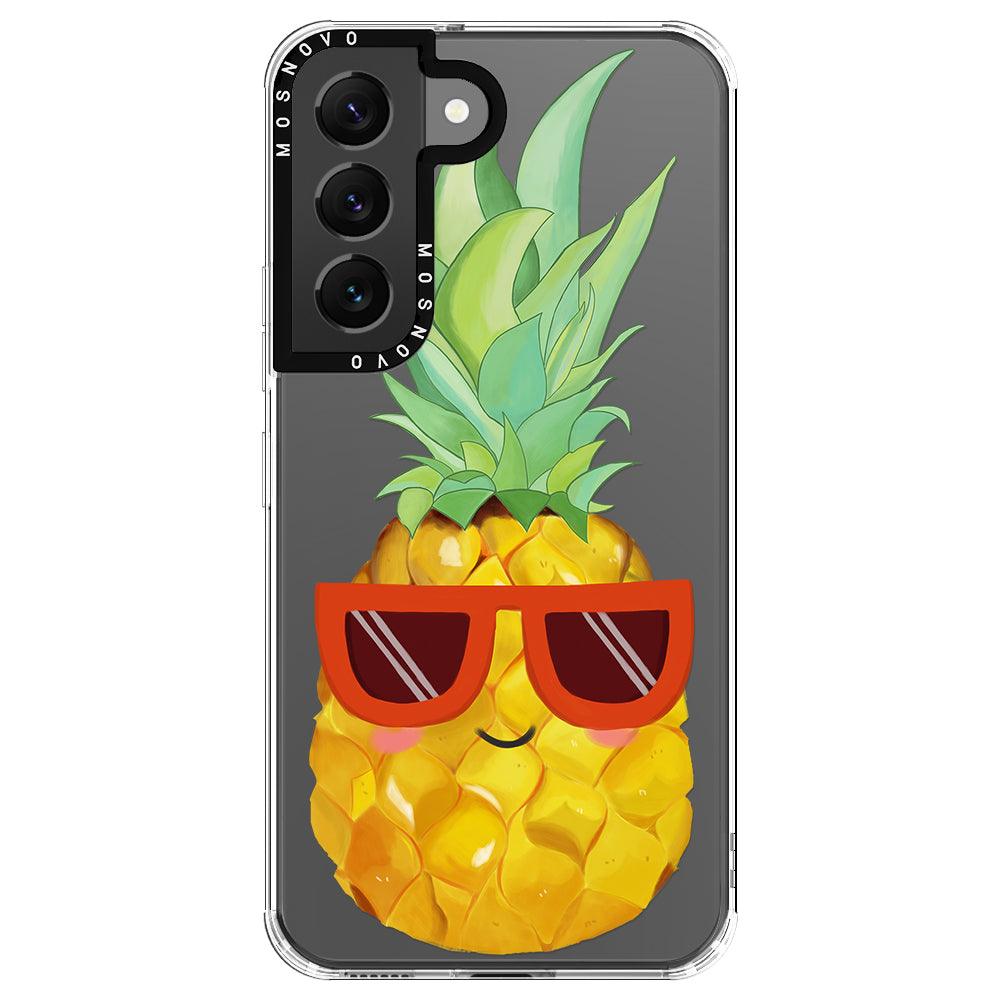 Cool Pineapple Phone Case - Samsung Galaxy S22 Plus Case - MOSNOVO