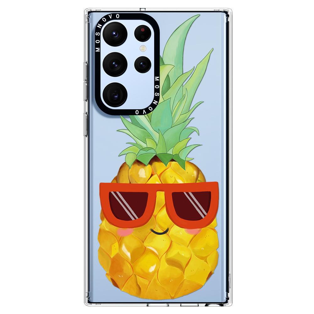 Cool Pineapple Phone Case - Samsung Galaxy S22 Ultra Case - MOSNOVO