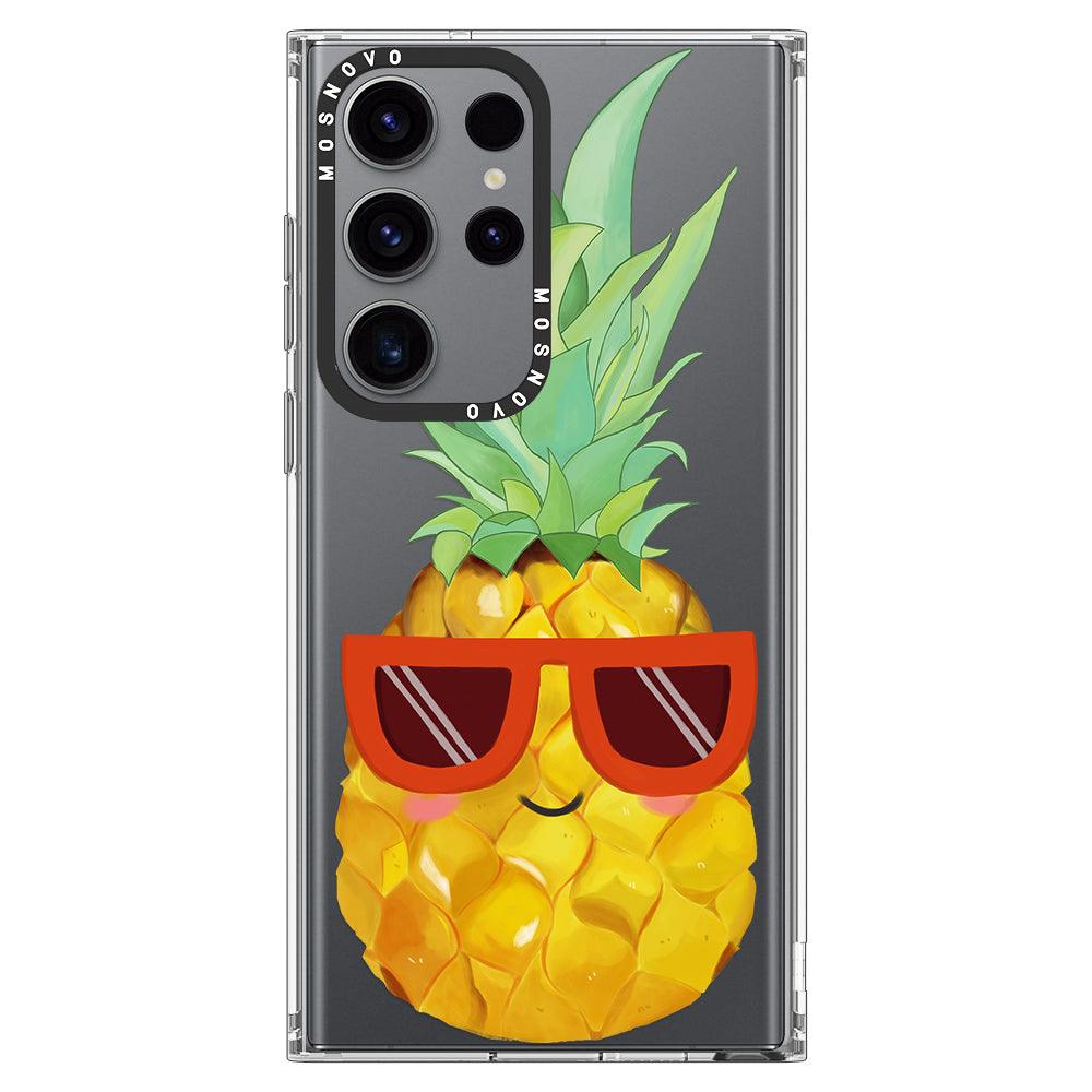 Cool Pineapple Phone Case - Samsung Galaxy S23 Ultra Case - MOSNOVO