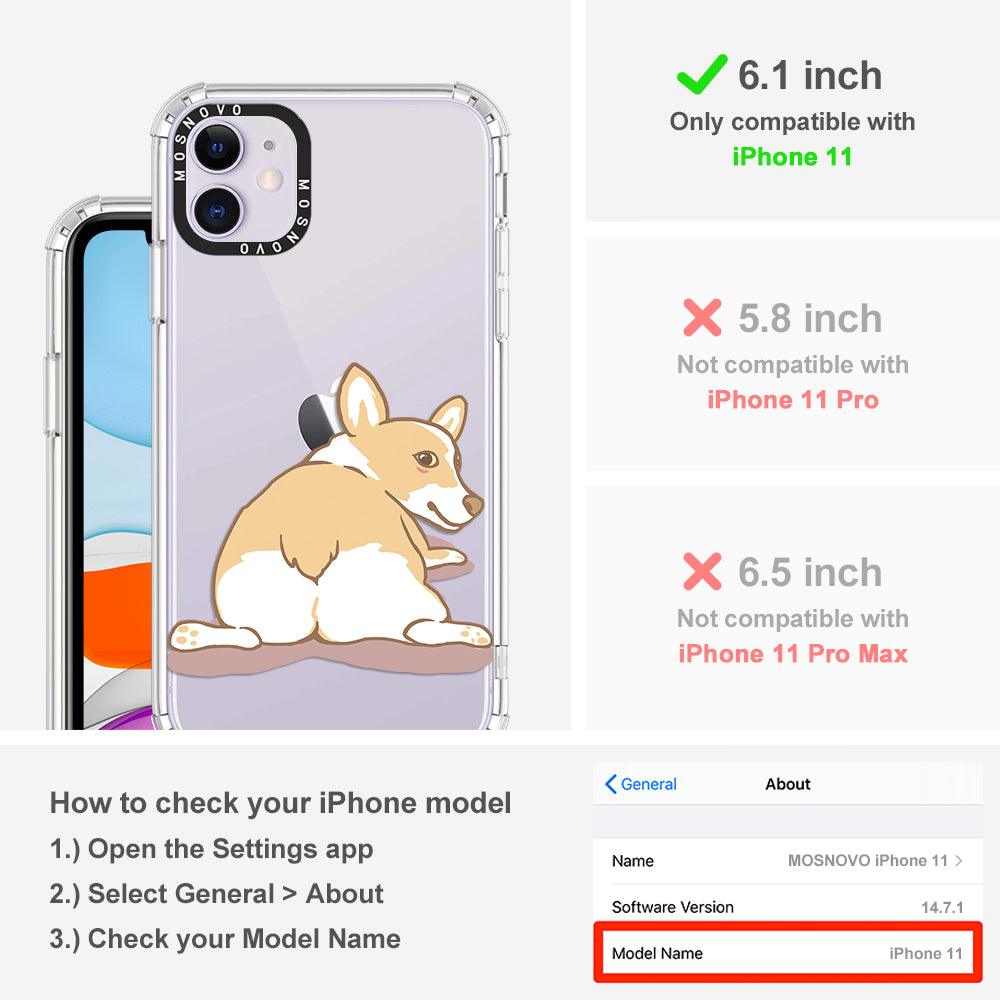Corgi Dog Phone Case - iPhone 11 Case - MOSNOVO