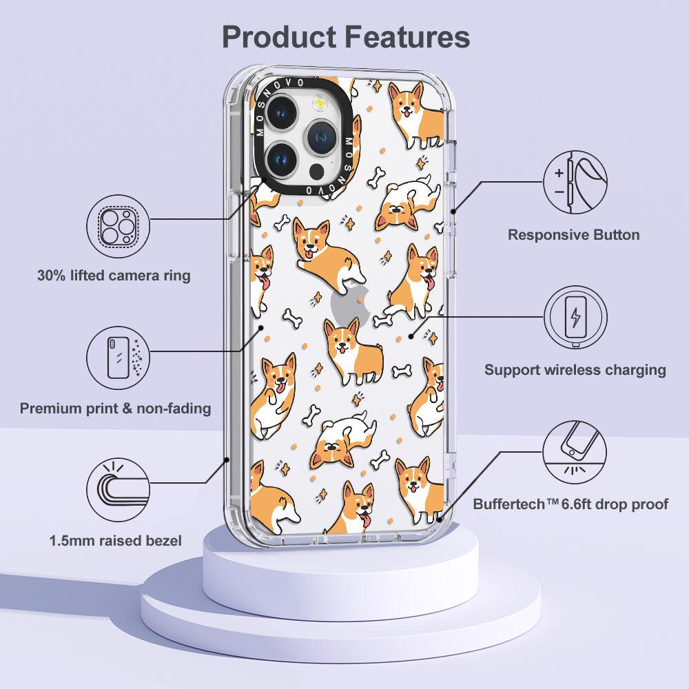 Corgi Phone Case - iPhone 12 Pro Max Case - MOSNOVO