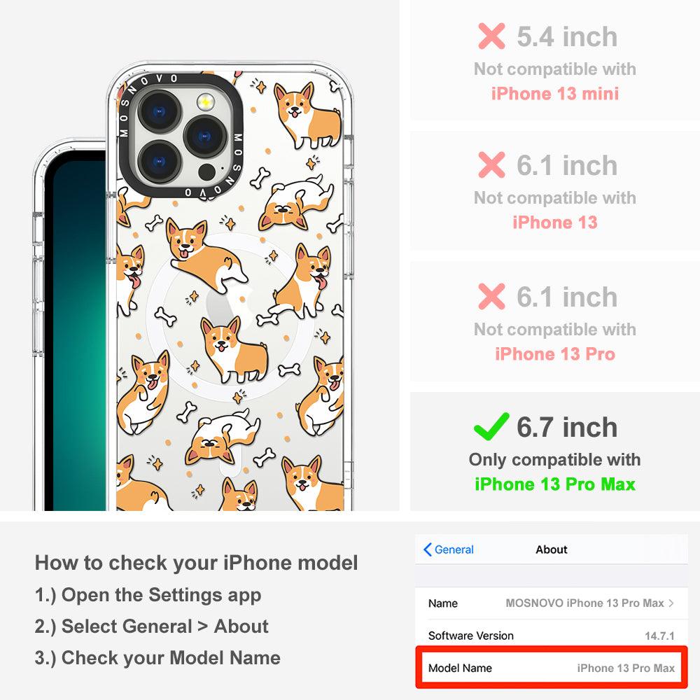 Corgi Phone Case - iPhone 13 Pro Max Case - MOSNOVO