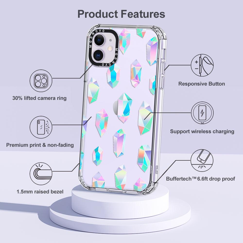 Gradient Diamond Phone Case - iPhone 11 Case - MOSNOVO