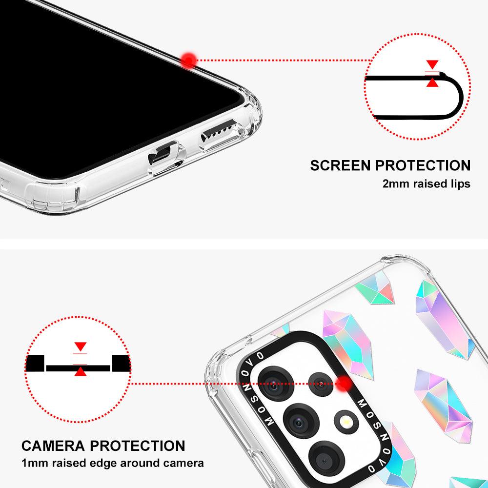 Crystal Gradient Diamond Phone Case - Samsung Galaxy A53 Case - MOSNOVO