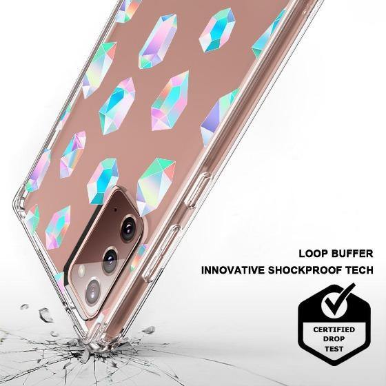 Gradient Diamond Phone Case - Samsung Galaxy Note 20 Case - MOSNOVO