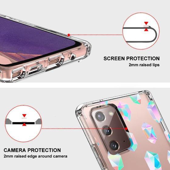 Gradient Diamond Phone Case - Samsung Galaxy Note 20 Case - MOSNOVO