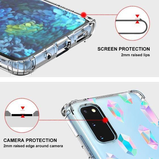 Gradient Diamond Phone Case - Samsung Galaxy S20 Case - MOSNOVO