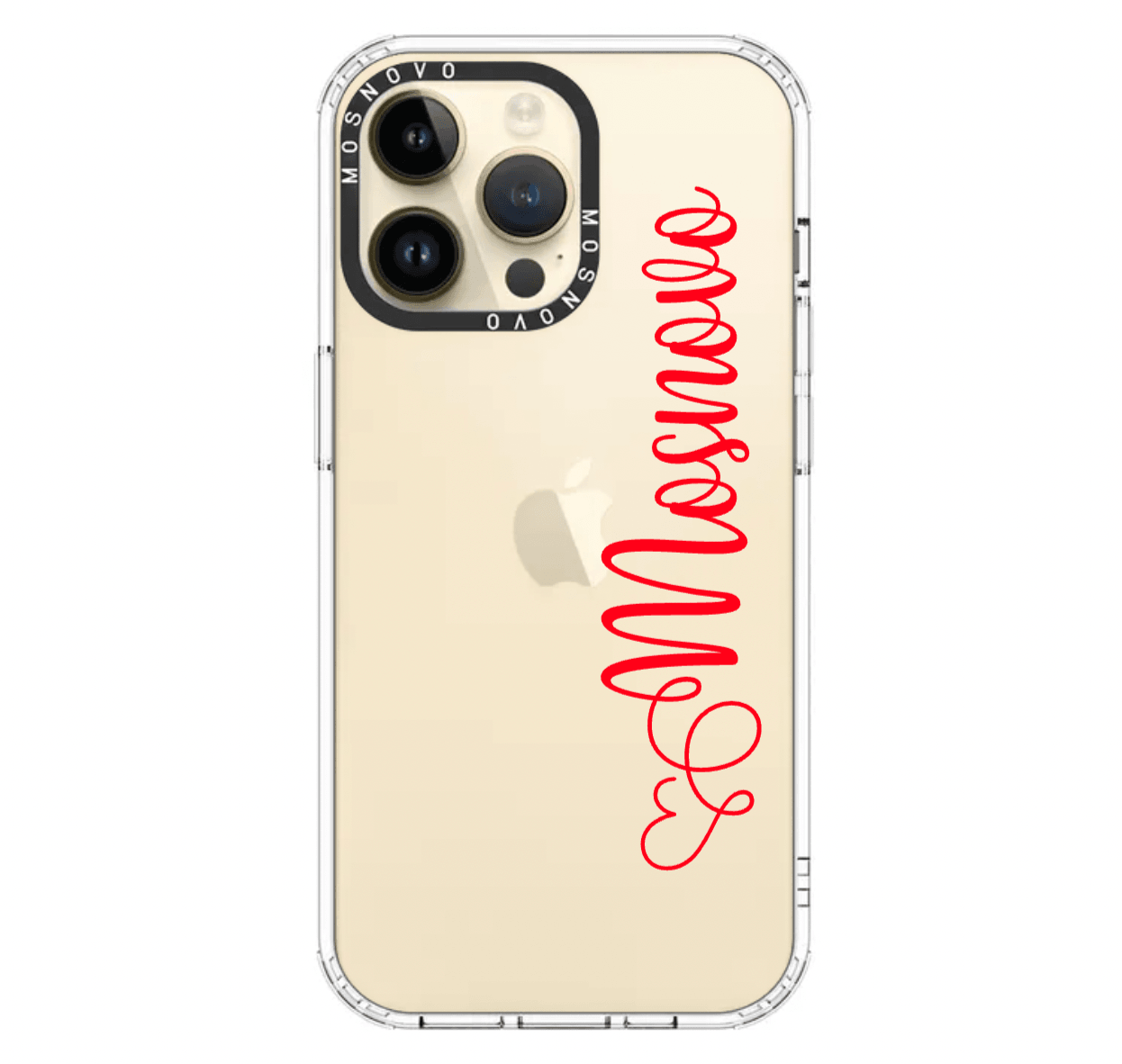 Custom Fancy Text iPhone 14 Pro Max Case - MOSNOVO