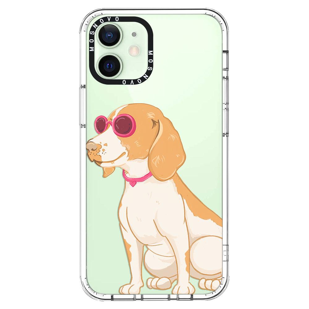 Cute Beagle Phone Case - iPhone 12 Mini Case - MOSNOVO