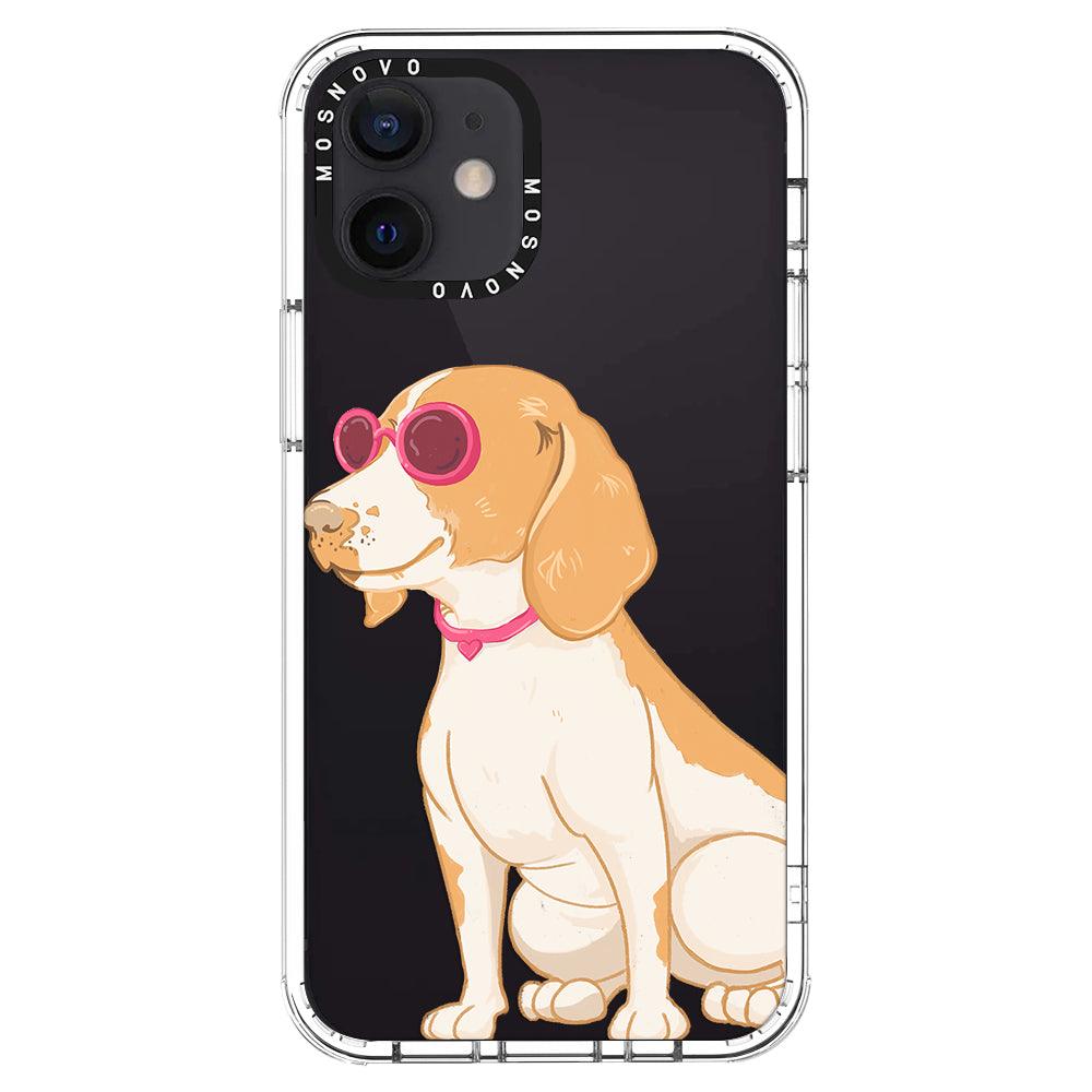 Cute Beagle Phone Case - iPhone 12 Mini Case - MOSNOVO