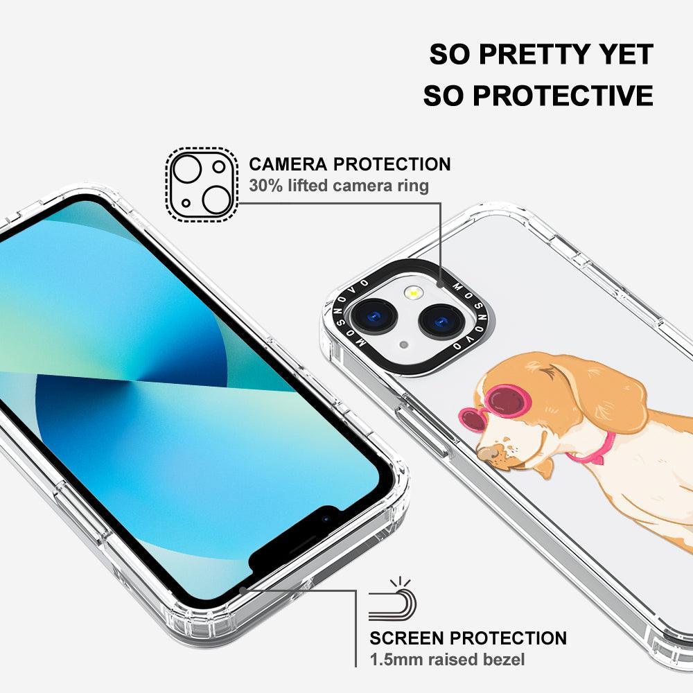 Cute Beagle Phone Case - iPhone 13 Case - MOSNOVO