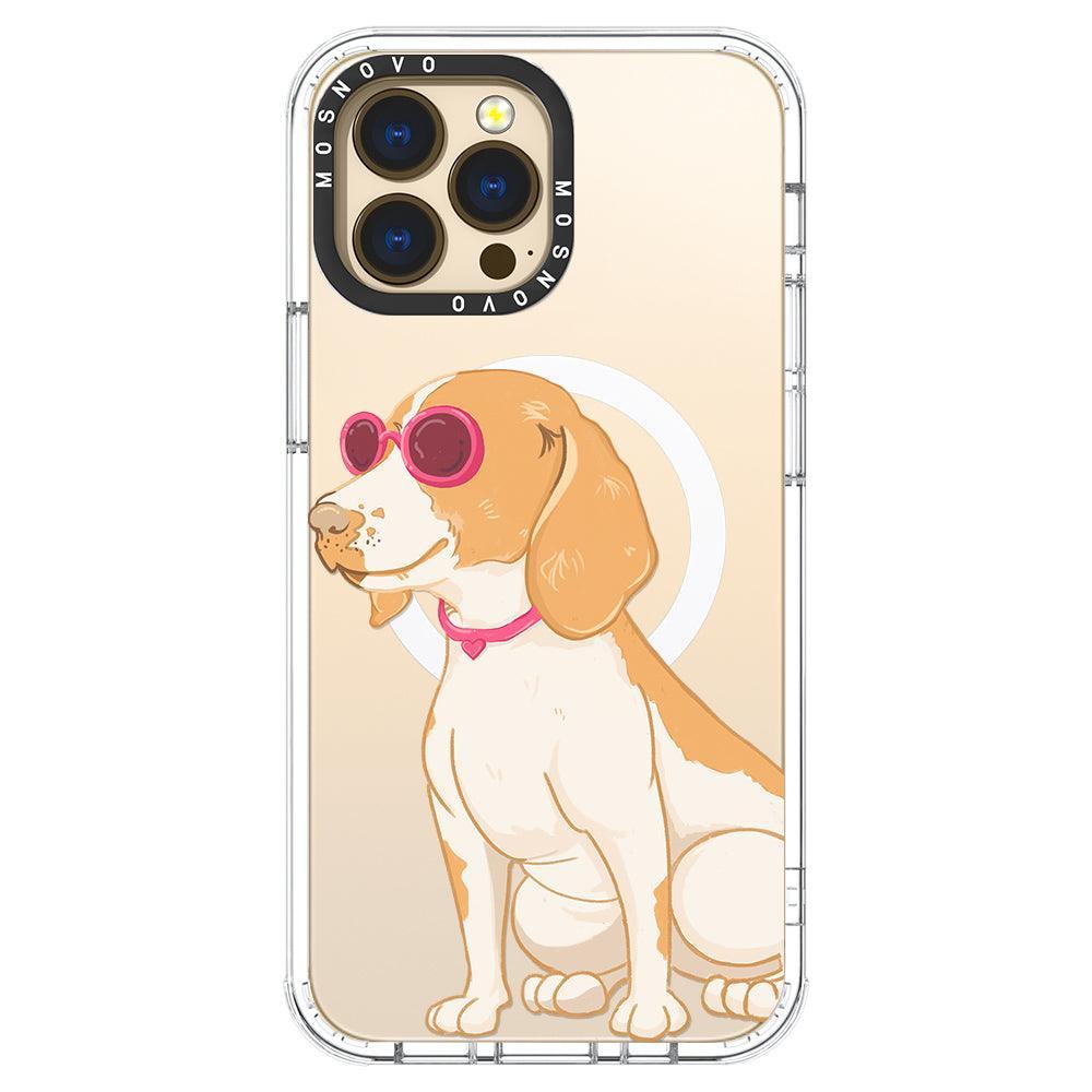 Cute Beagle Phone Case - iPhone 13 Pro Max Case - MOSNOVO