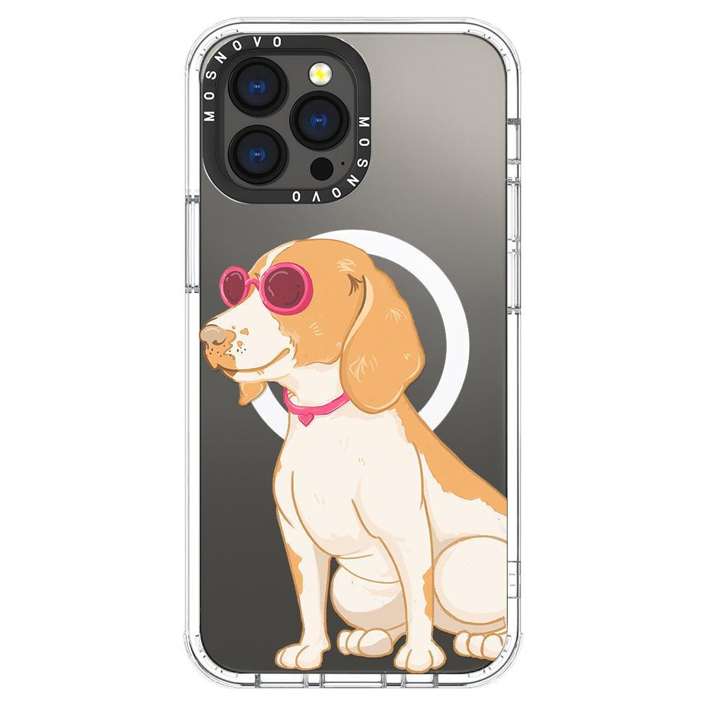 Cute Beagle Phone Case - iPhone 13 Pro Max Case - MOSNOVO