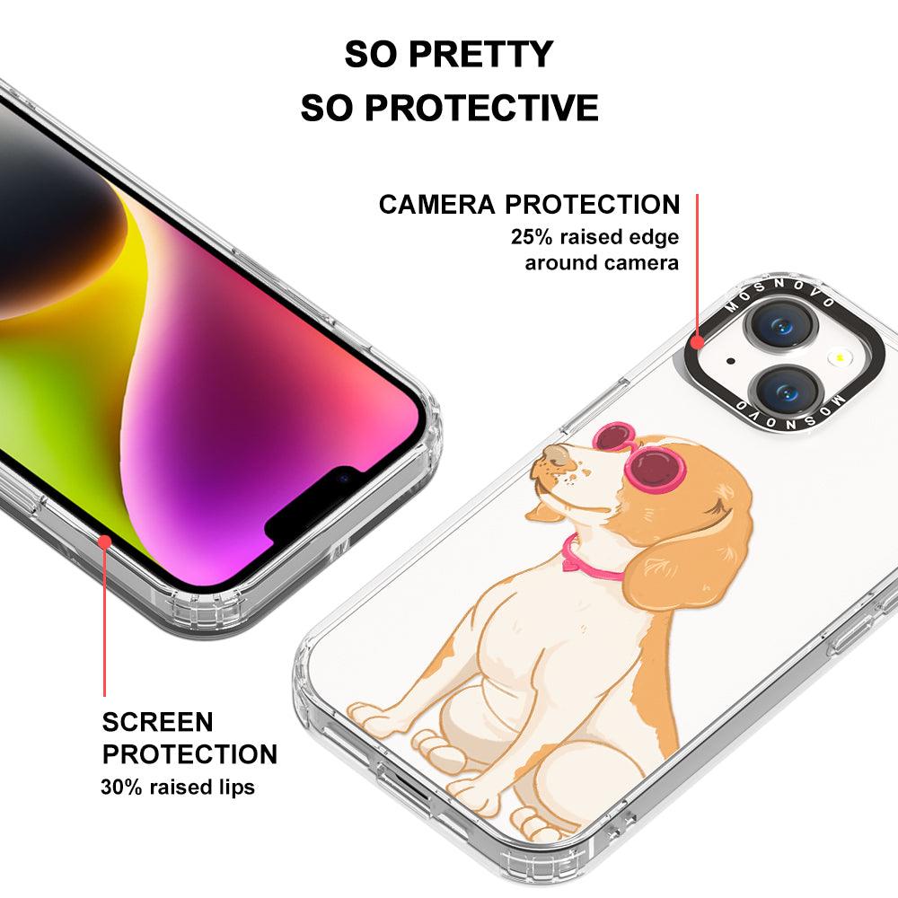 Cute Beagle Phone Case - iPhone 14 Case - MOSNOVO