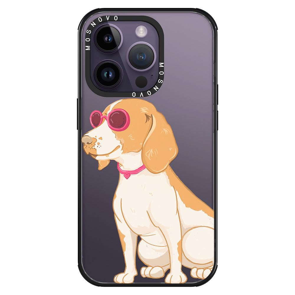 Cute Beagle Phone Case - iPhone 14 Pro Case - MOSNOVO