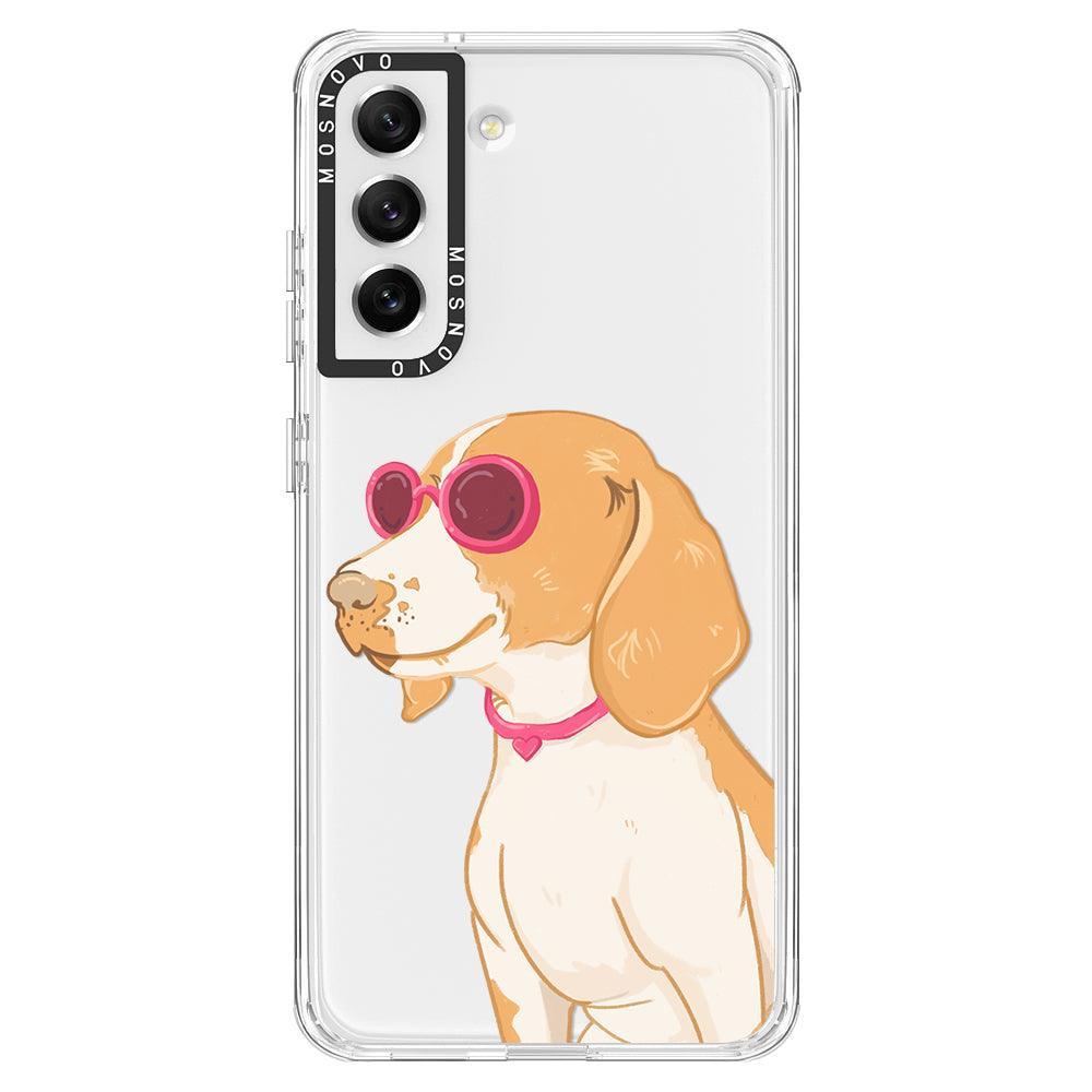 Cute Beagle Phone Case - Samsung Galaxy S21 FE Case - MOSNOVO
