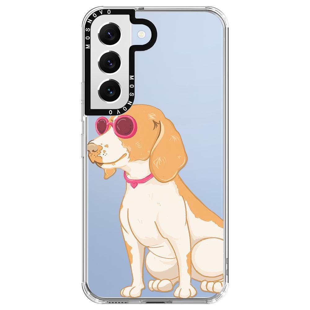 Cute Beagle Phone Case - Samsung Galaxy S22 Case - MOSNOVO