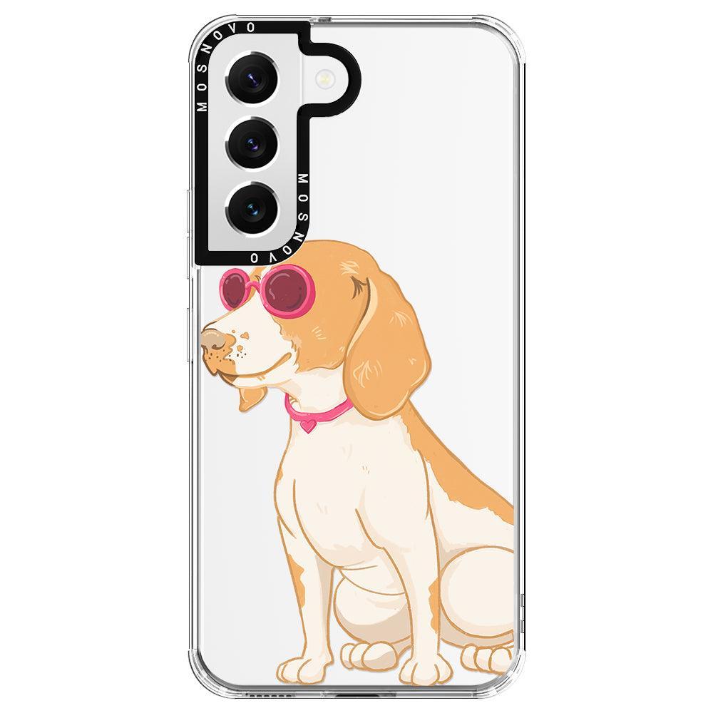 Cute Beagle Phone Case - Samsung Galaxy S22 Case - MOSNOVO