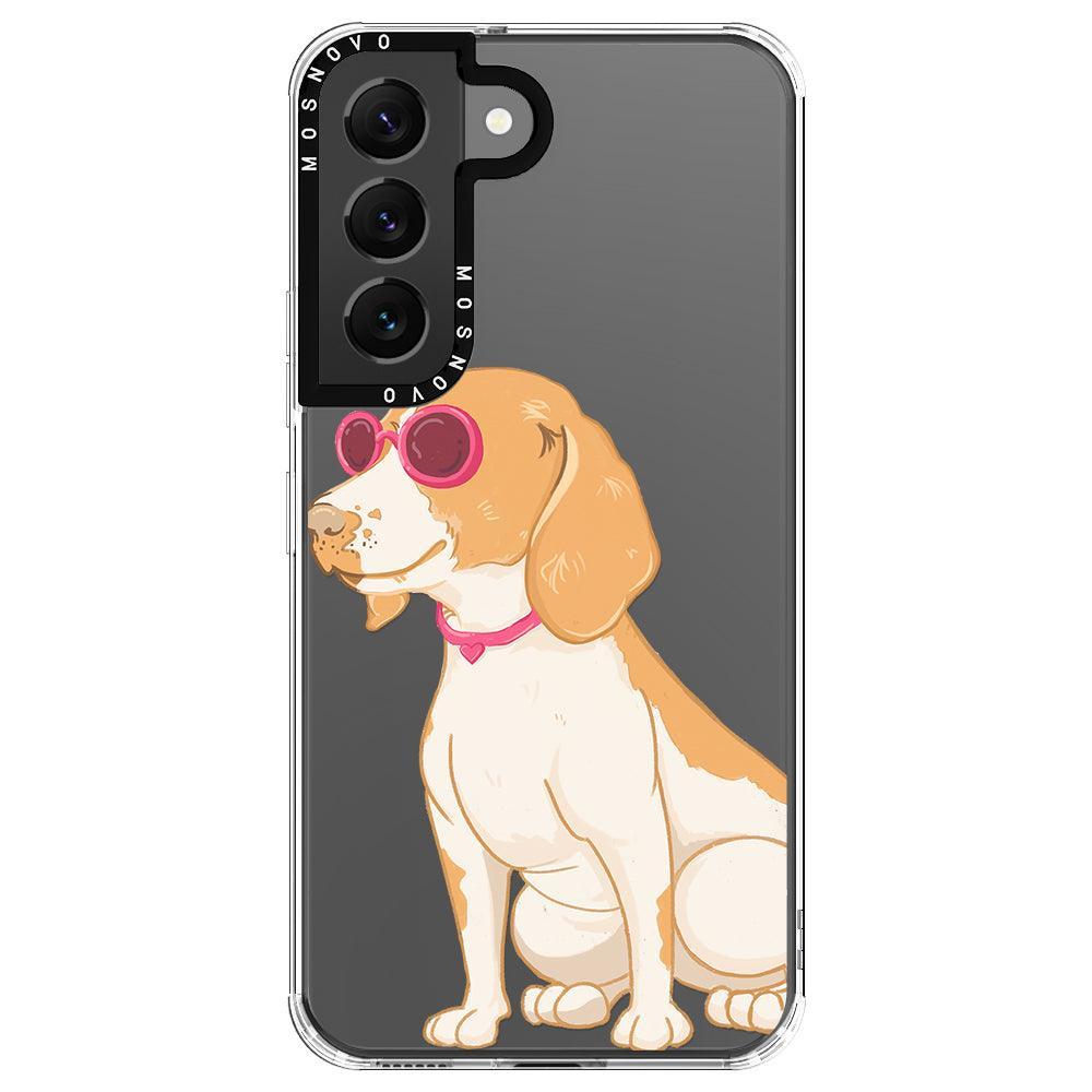 Cute Beagle Phone Case - Samsung Galaxy S22 Plus Case - MOSNOVO