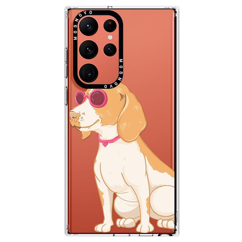 Cute Beagle Phone Case - Samsung Galaxy S22 Ultra Case - MOSNOVO
