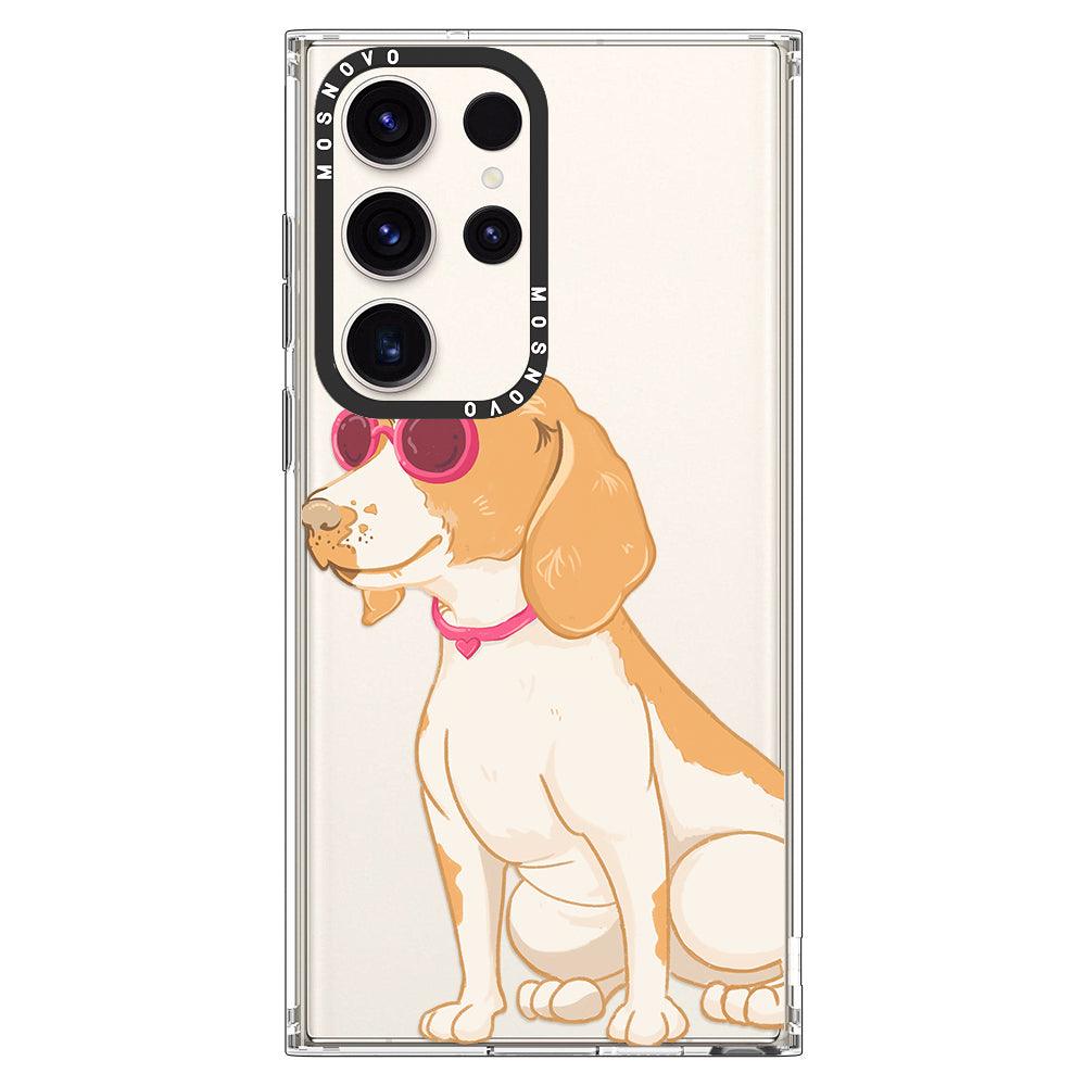 Cute Beagle Phone Case - Samsung Galaxy S23 Ultra Case - MOSNOVO