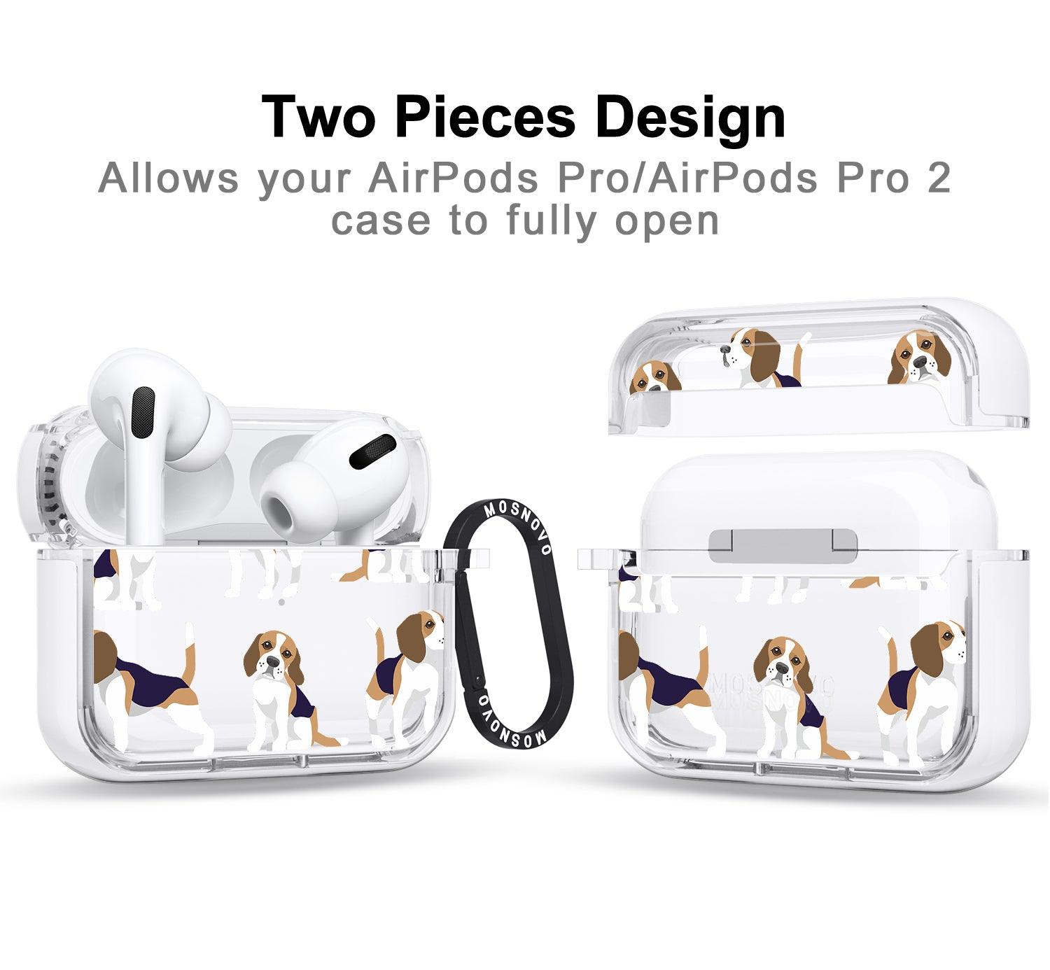 Cute Beagles AirPods Pro 2 Case (2nd Generation) - MOSNOVO