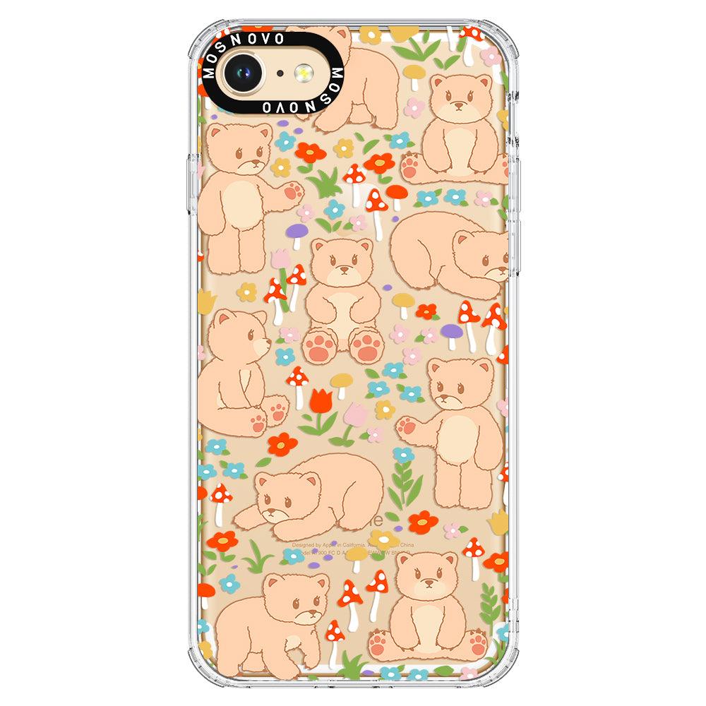 Cute Bear Phone Case - iPhone 7 Case - MOSNOVO