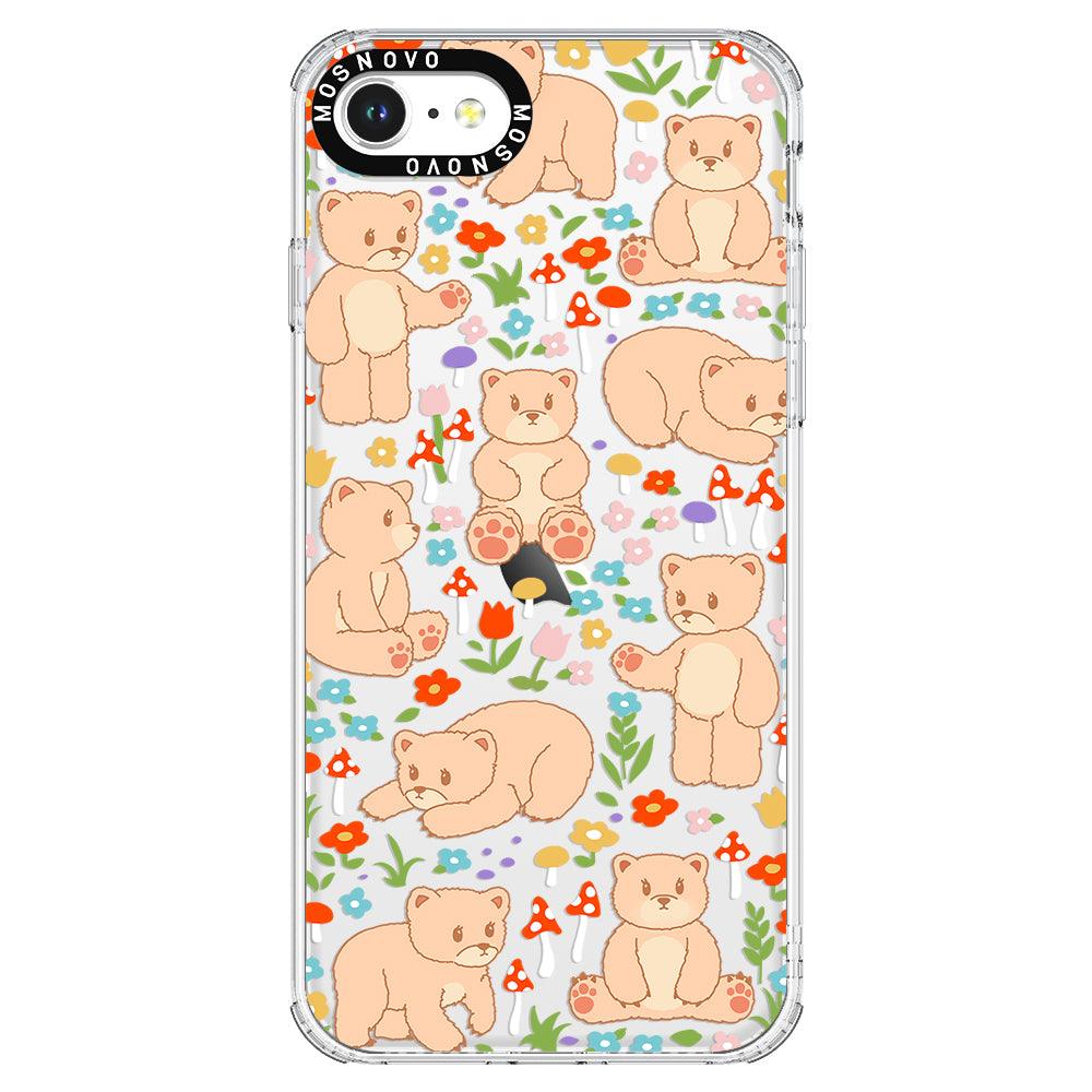 Cute Bear Phone Case - iPhone 8 Case - MOSNOVO