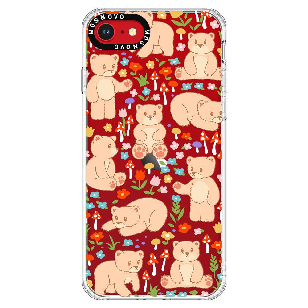 Cute Bear Phone Case - iPhone SE 2020 Case - MOSNOVO