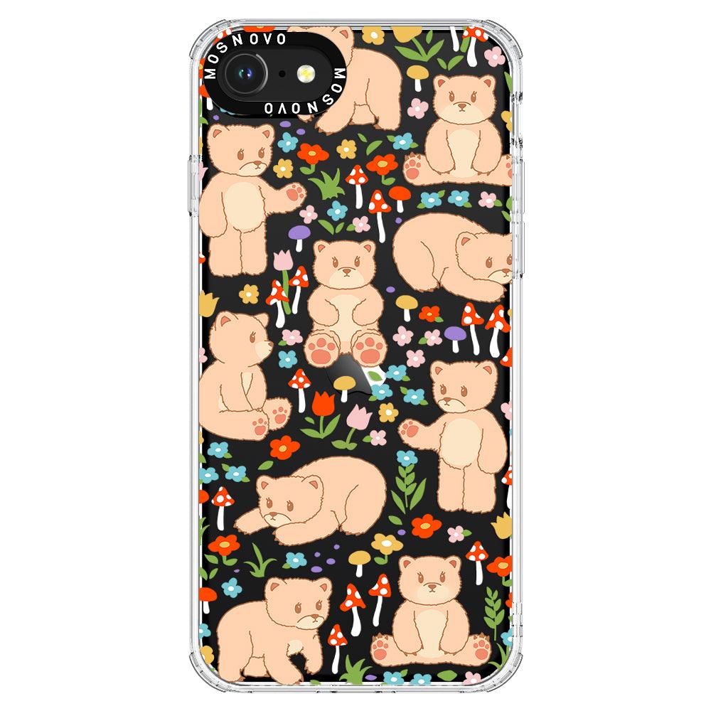 Cute Bear Phone Case - iPhone SE 2020 Case - MOSNOVO