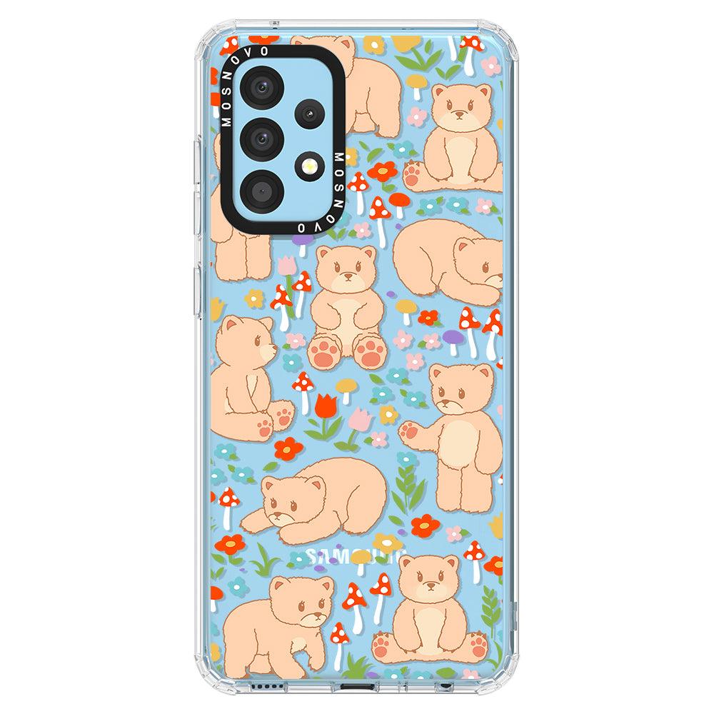 Cute Bear Phone Case - Samsung Galaxy A52 & A52s Case - MOSNOVO