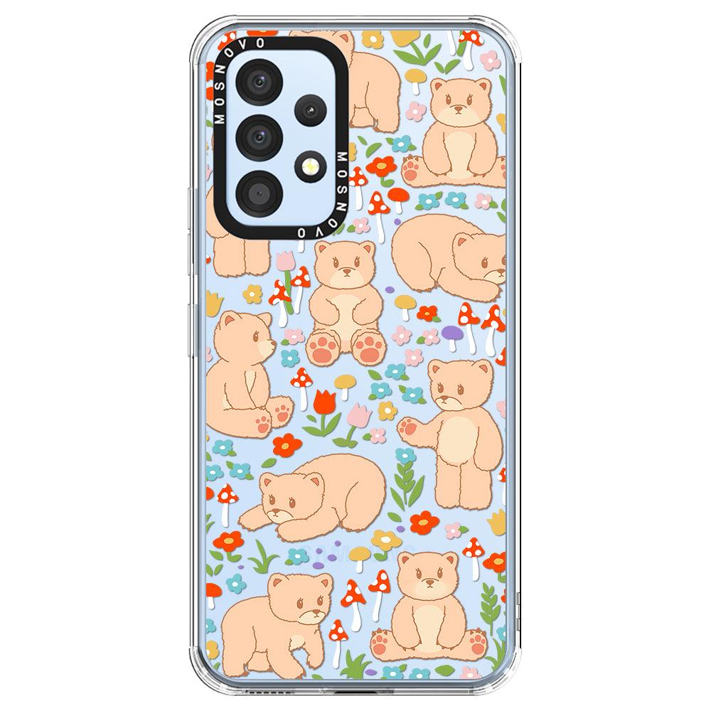 Cute Bear Phone Case - Samsung Galaxy A53 Case - MOSNOVO