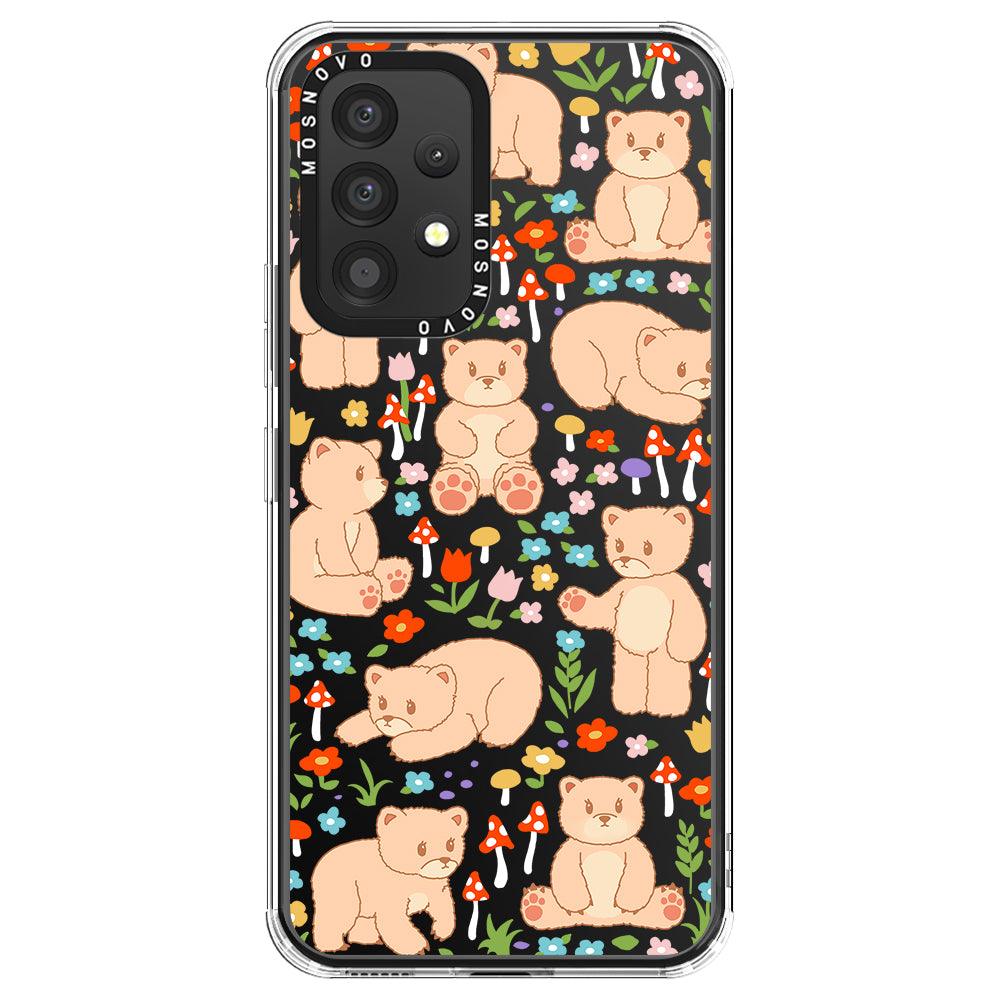 Cute Bear Phone Case - Samsung Galaxy A53 Case - MOSNOVO