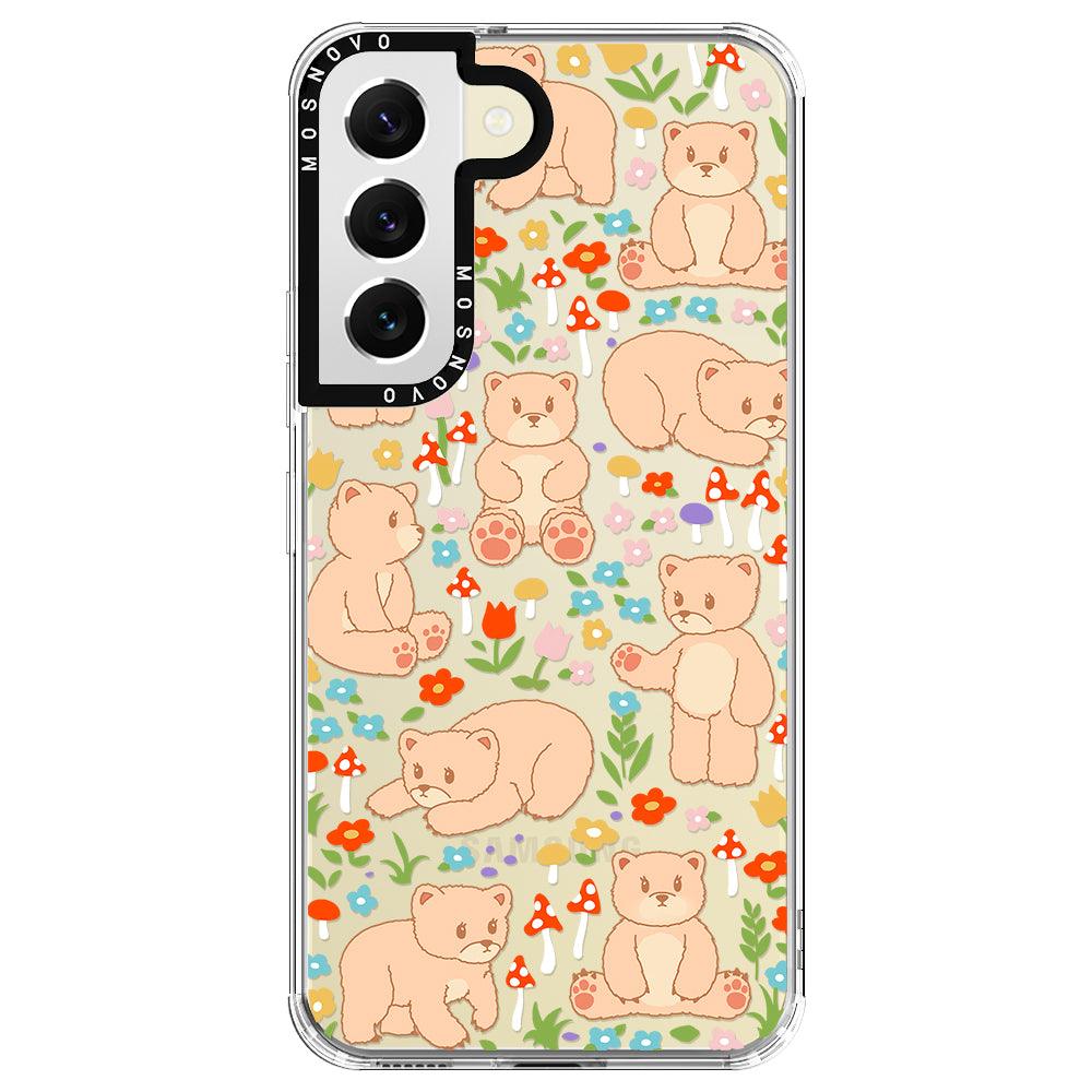 Cute Bear Phone Case - Samsung Galaxy S22 Plus Case - MOSNOVO