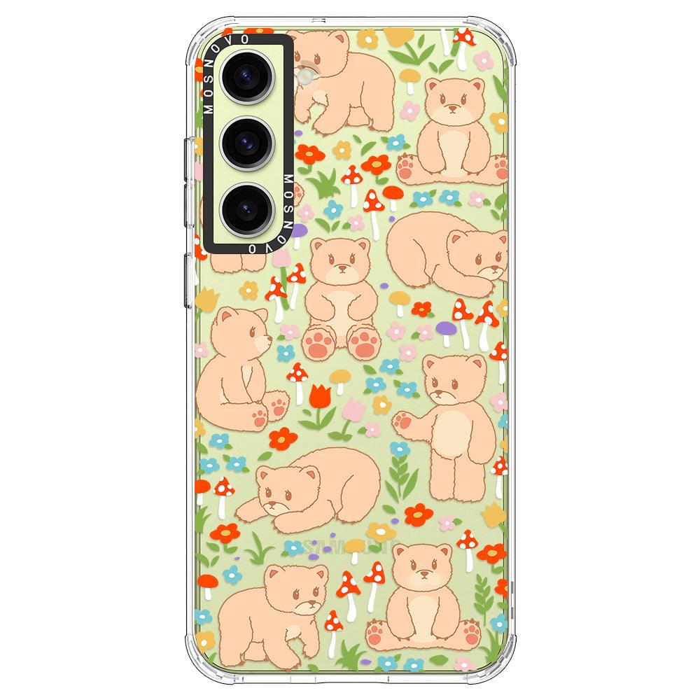 Cute Bear Phone Case - Samsung Galaxy S23 Case - MOSNOVO